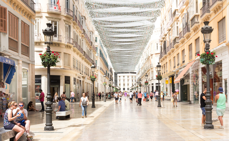 Calle comercial